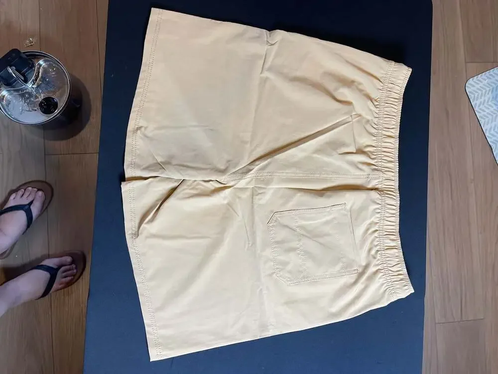 Cat & Jack Boys Pull-On Quick Dry Shorts Tan XXL 16/18 Husky